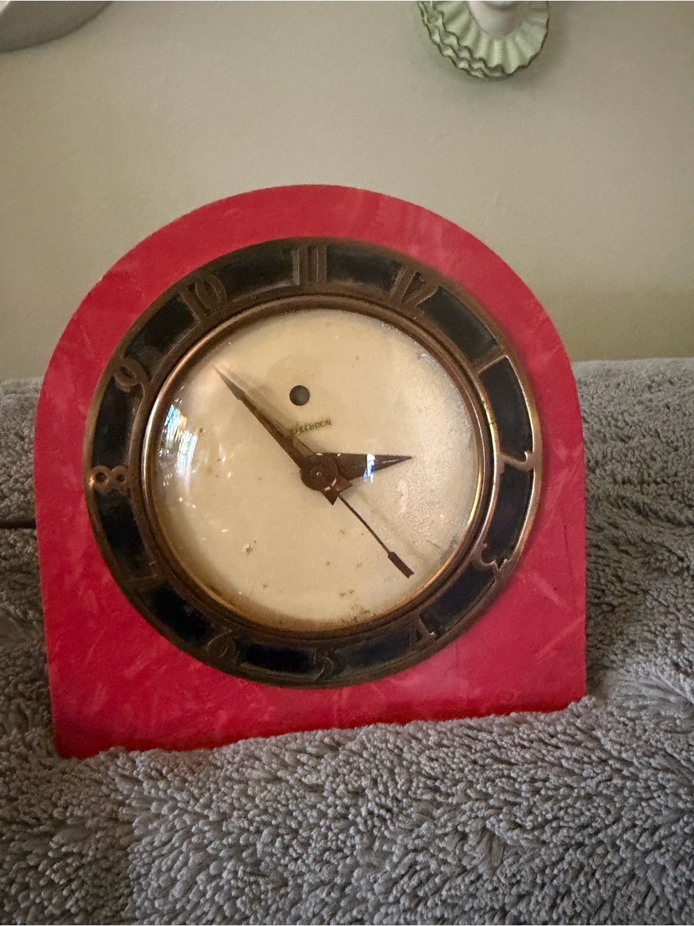 Vintage Telechron Art Deco Electric Mantle Clock